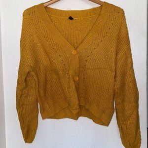 Oversized Button-up Sweater